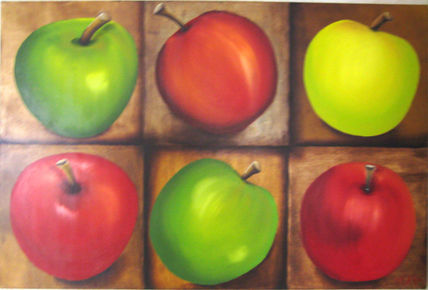 Rustic apples