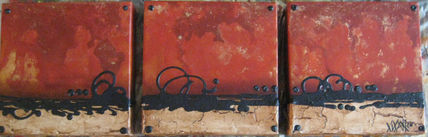 Triptico rojo