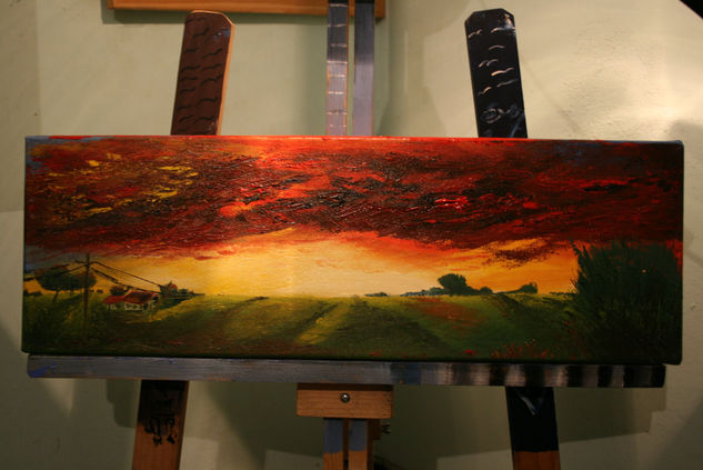 Atardecer Oil Canvas Landscaping