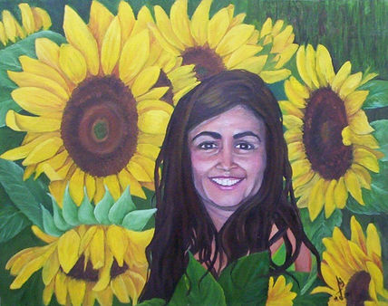 Reina de girasoles