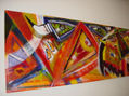 DETALLE OBRA DIABLOS DE YARE( SEE WHOLE PAINTING)
