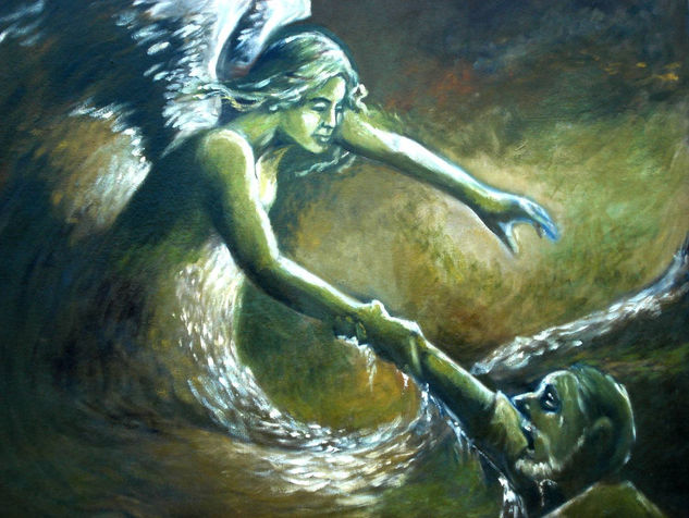 El ángel Oil Canvas Others