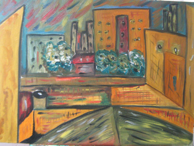 Variaciones a la vista interior de la cocina 1.