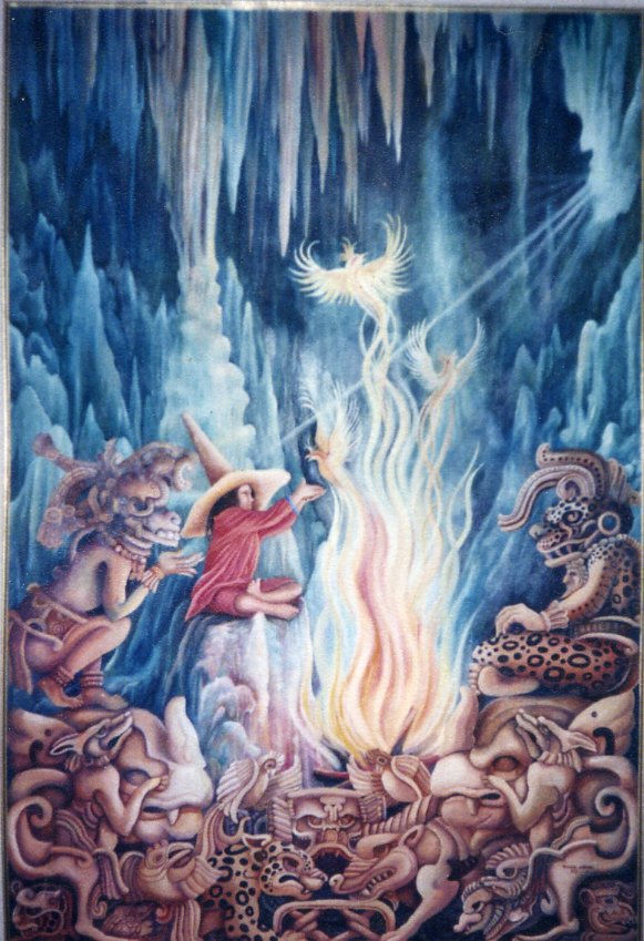 DUENDECITA CON QUETZALES