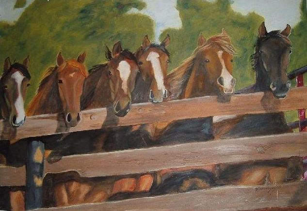 Horse I Oil Canvas Animals