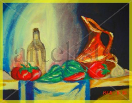 Still life with jug