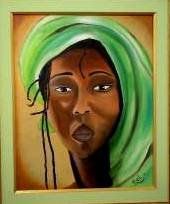 mujer indigena Oil Canvas Portrait