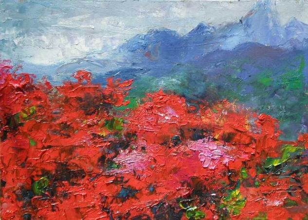 china Oil Canvas Landscaping