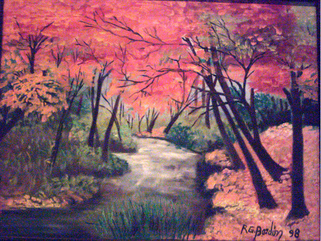 El Paisaje Nipon Oil Canvas