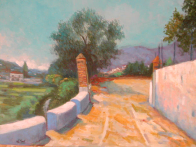 El Carril Oil Canvas Landscaping