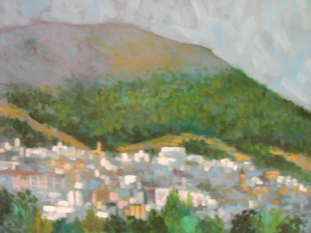 Vista de Loja II Oil Canvas Landscaping