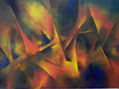 Orgánico III -2006- 50x70 - acrilicos/ tabla