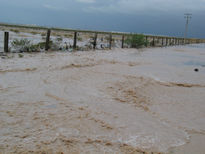 Inundació en Juárez