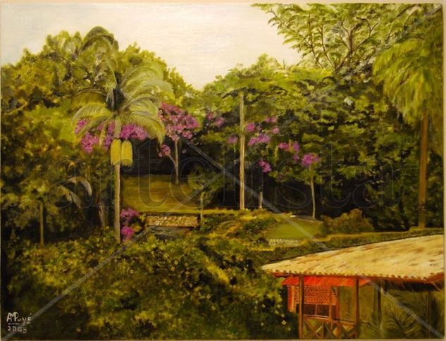 "Rincón de Canasvieiras" Oil Canvas Landscaping