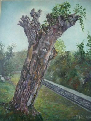 Arbol de Llobregat-Hondarribia Oil Canvas Landscaping