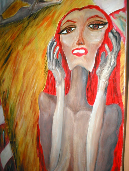 sin titulo Oil Canvas Figure Painting