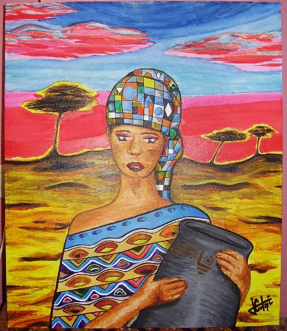 Atardecer en Africa