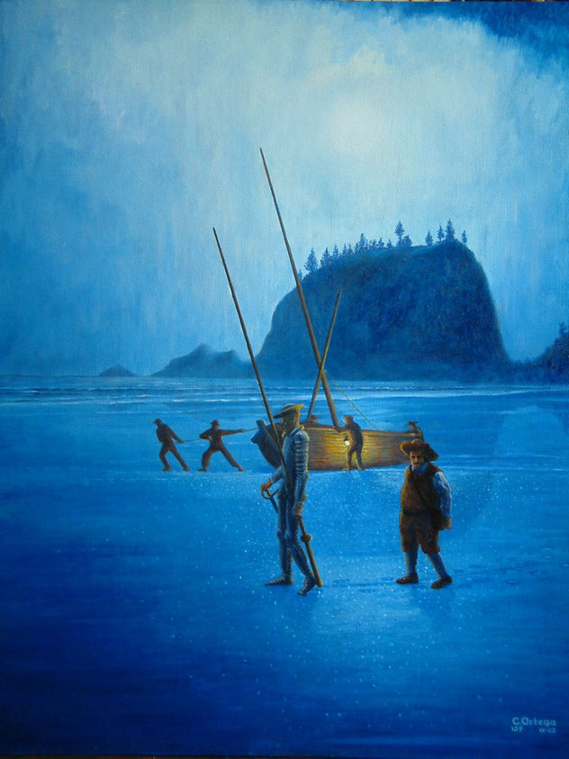 Don Quijote a la salida de los pescadores