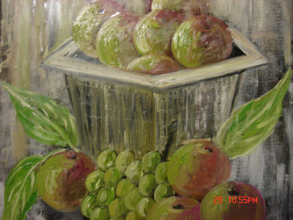 Manzanas y uvas