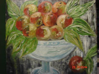 Manzanas y uvas