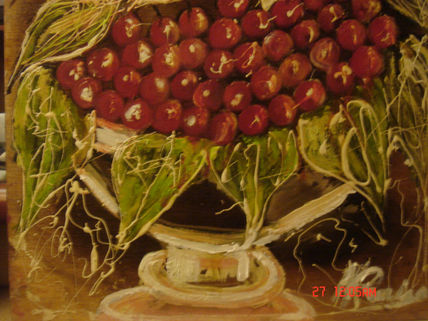 Bodegon cerezas
