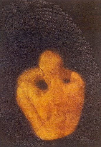 LA ARTISTA Y SU MODELO Mezzotint