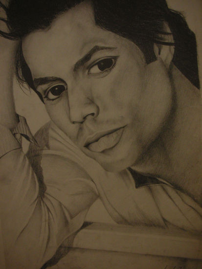 retrato de carlos lamachee Pencil