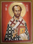 St. John Chrysostom 50 x 37 cm egg tempera on wood