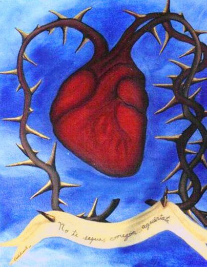 No te seques corazón...aguántate