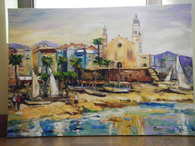 SITGES Oil Canvas Landscaping