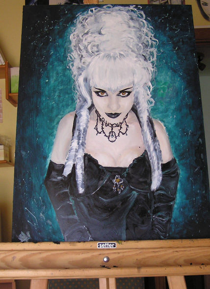Retrato ovalado