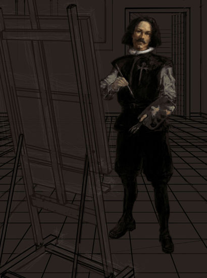 Retrato de Velázquez 