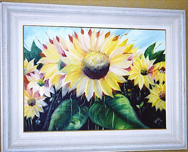 Girasol Oil Canvas Landscaping