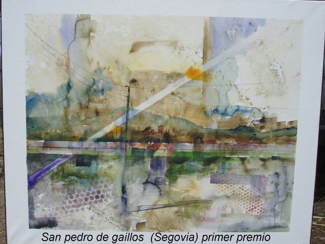 SAN PEDRO DE GAILLOS (SEGOVIA-SEGOVIA) Watercolour Paper Landscaping