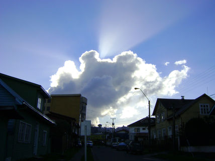 Nube iluminada