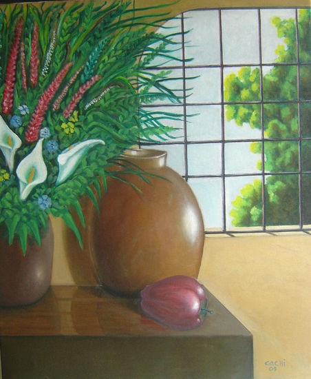 Frescura III Oil Canvas Still Life Paintings