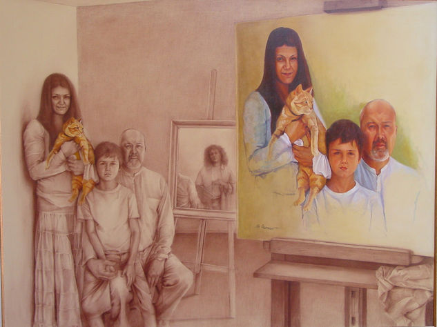 Familia Otros Lienzo Retrato