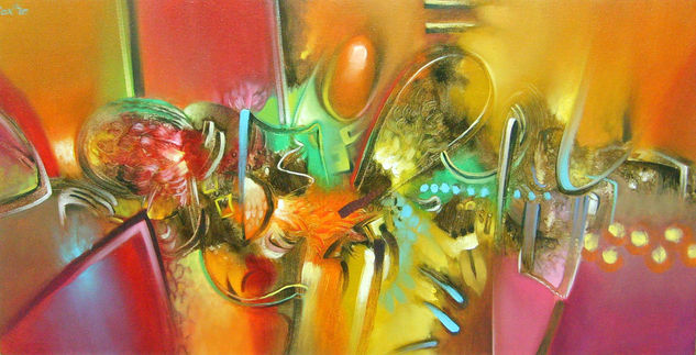 explosíon Oil Canvas Others