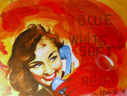 Soft - Blue, white,...
