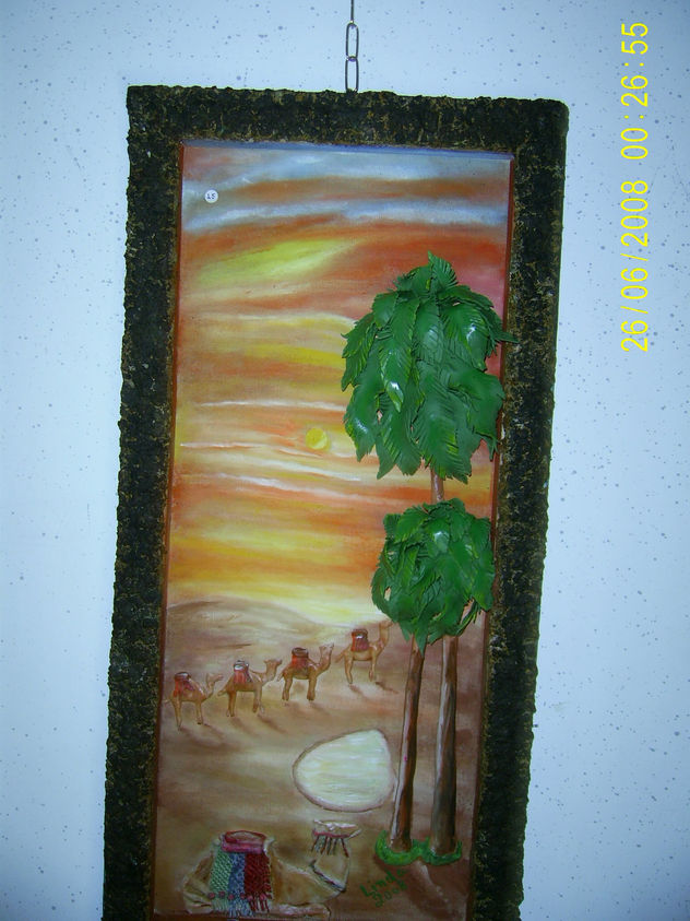 paisaje camellos