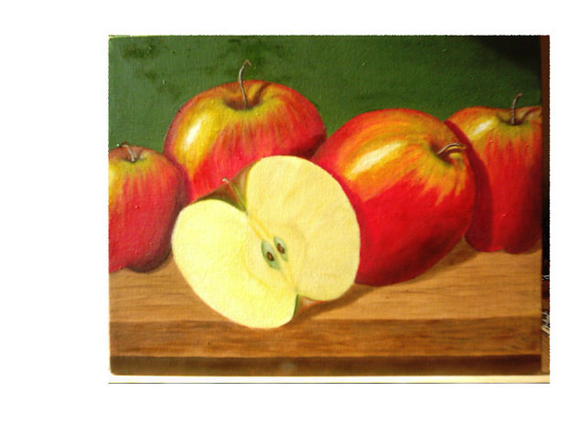 manzanas Oil Canvas