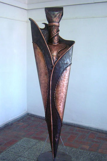 "Aparición" Metal Abstracta