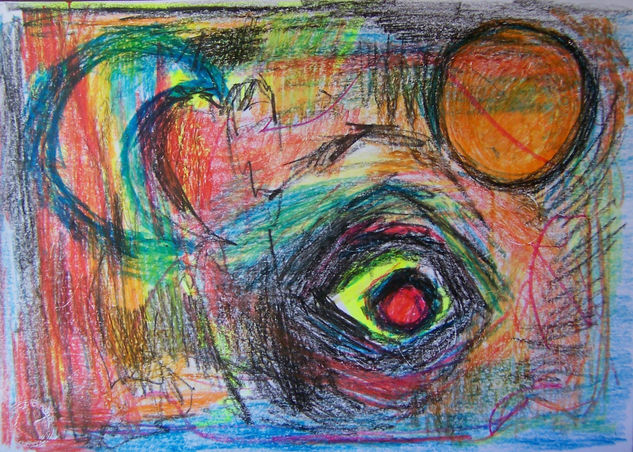 EL OJO QUE VE TODO Mixed Media