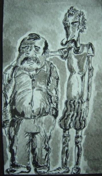 Don Quijote y Sancho Paisa
