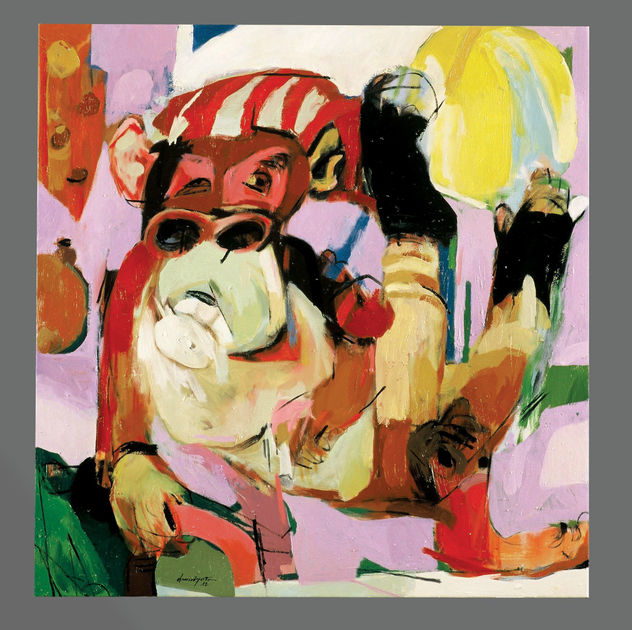 Bobo, comic´s. 2002. 87x84cm.