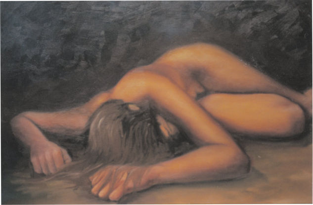 desnudo Óleo Lienzo Desnudos