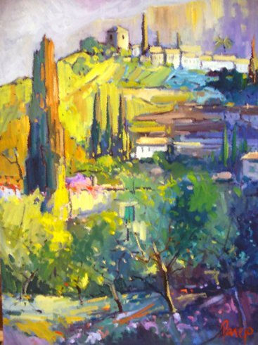 Deia (Mallorca) Oil Canvas Landscaping