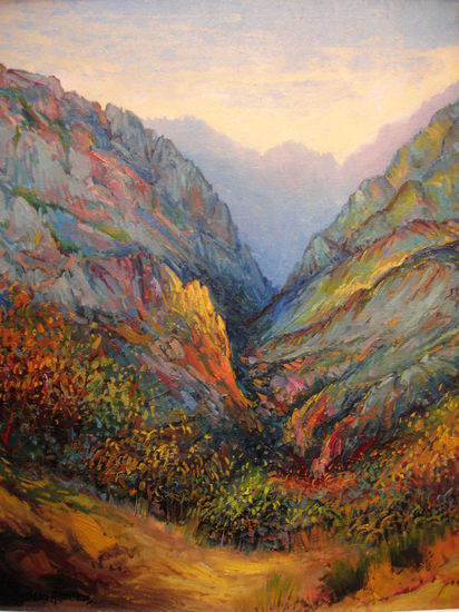 Picos de Europa "Cálido estío de otoño" - 19 Oil Canvas Landscaping