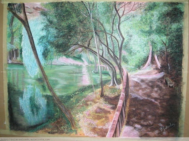 Lago de Cristal Pastel Card Landscaping