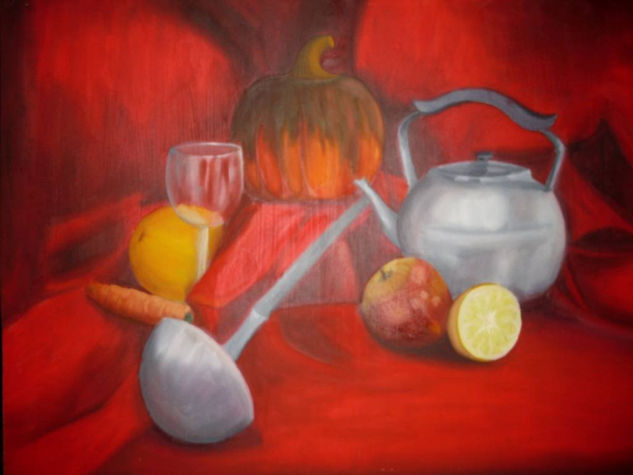 Bodegón Oil Panel Still Life Paintings